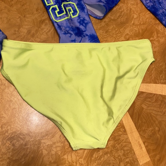 Wonder Nation Girls 3 Piece Swim Set size 10-12 - Picture 6 of 6